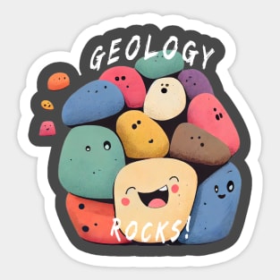 Geology Rocks Sticker